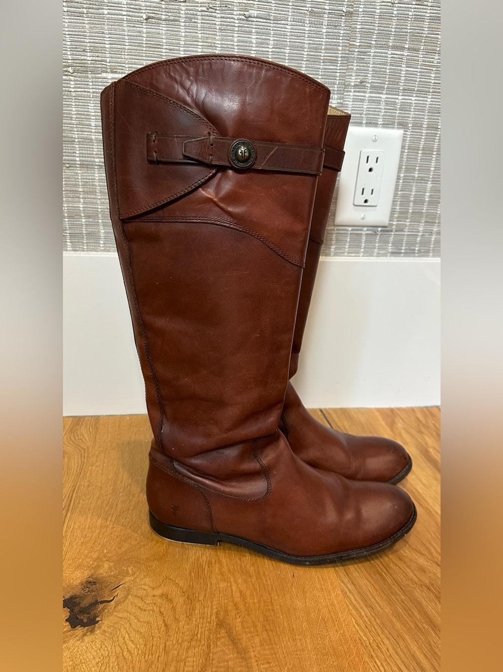 FRYE Molly Button Tall Boots